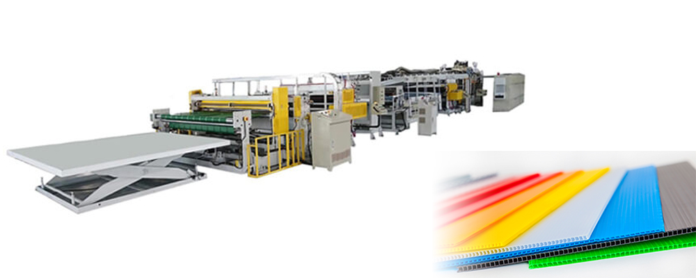 PP Hollow Profile Multi-layer co-extrusion line